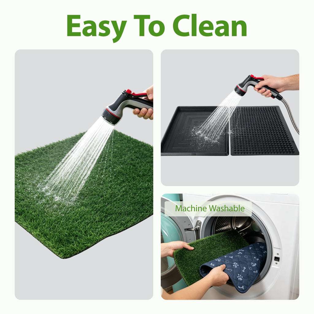 Dog Grass Pad with Tray 30"x20" C420