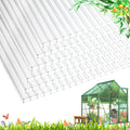 12 PCS Polycarbonate Greenhouse Panels 4' x 2' x 0.32'' T9736