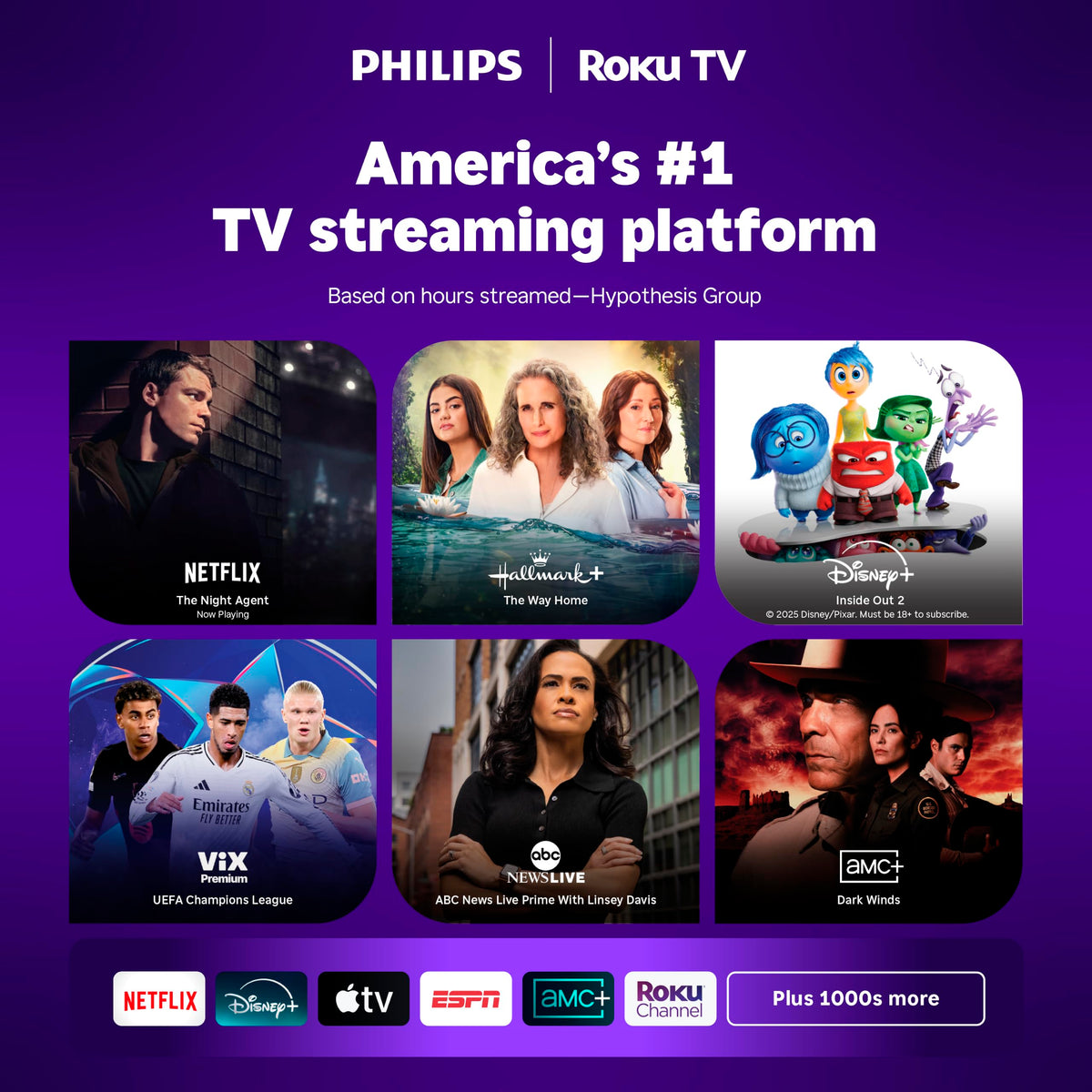 50 Inch 4K QLED Roku TV F544