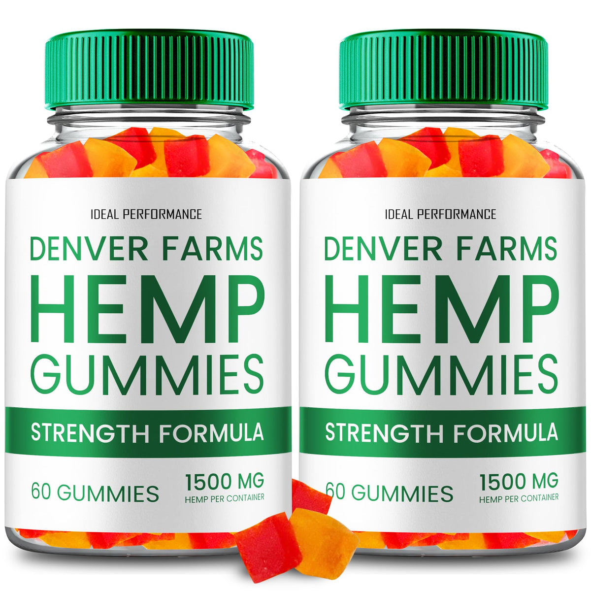 Maximum Strength All Natural Hemp Gummies 2 Pack P19868