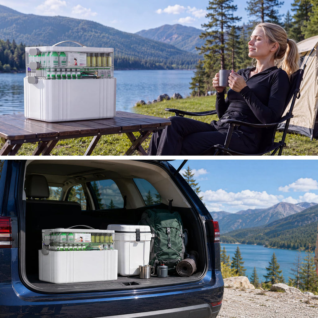 3-Tier Portable Medicine Organizer U554279