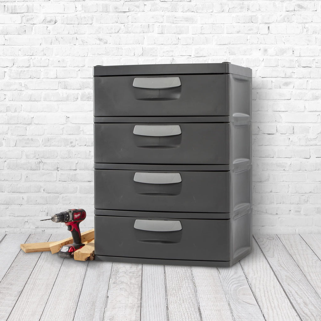 4 Drawer Plastic Unit M570035