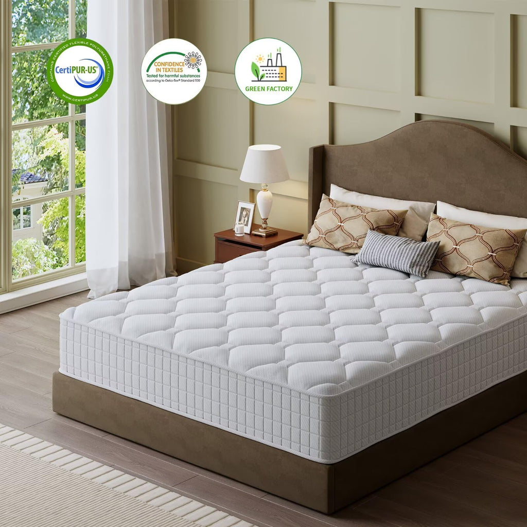 14 Inch Full Size Hybrid Memory Foam Mattress C941383