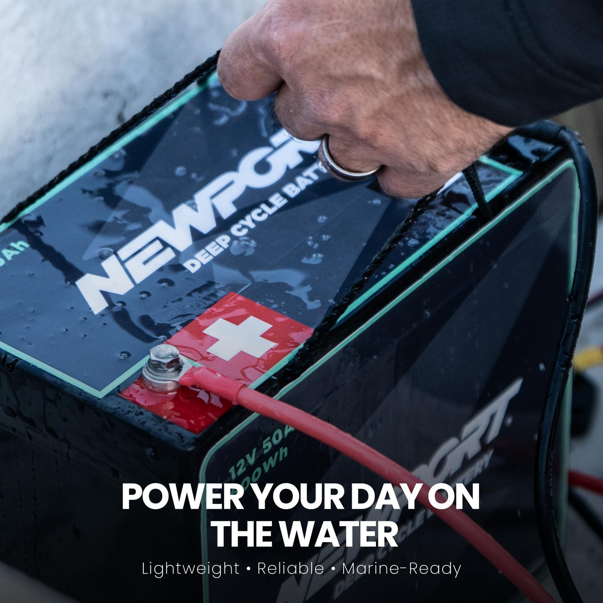 12V50Ah Deep Cycle Sealed AGM Marine Battery C9406