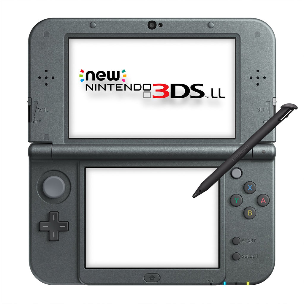 Metallic Black Nintendo 3DS LL V10605