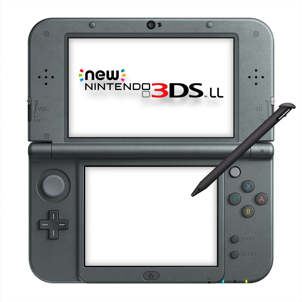 Metallic Black Nintendo 3DS LL V10605