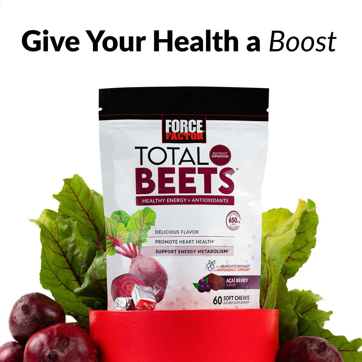Beet Soft Chews and Turmeric Joint Support Supplement K5988