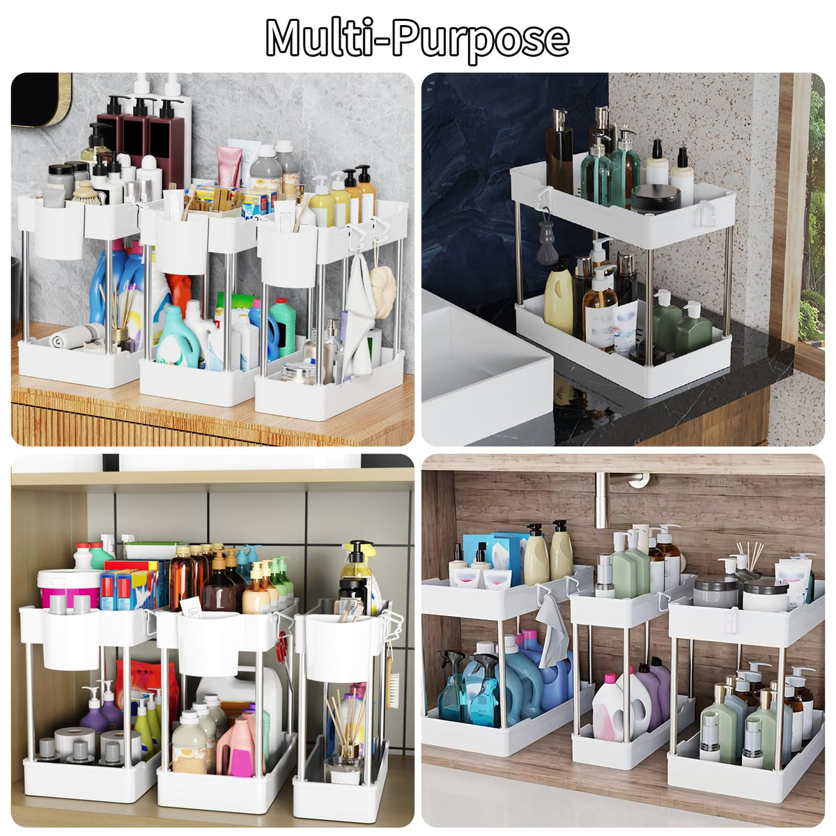 3 Pack Under Sink Organizer W56368