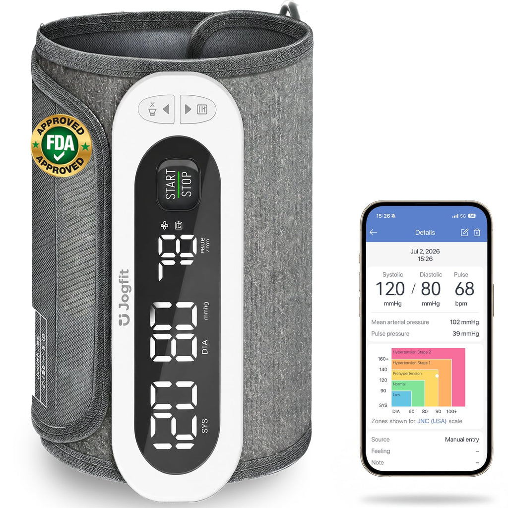 Wireless Upper Arm Blood Pressure Monitor with Cuff B336