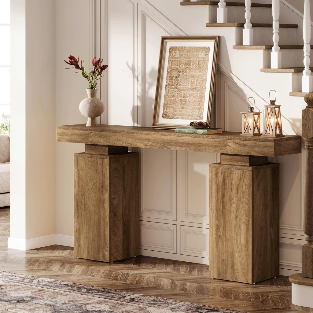 63-Inch Farmhouse Console Table A604