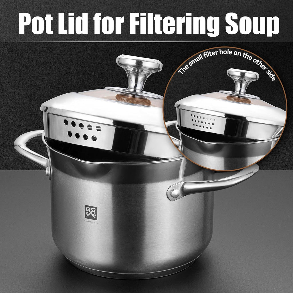 4.0L Deep Fryer Pot with Basket and Lid J3471