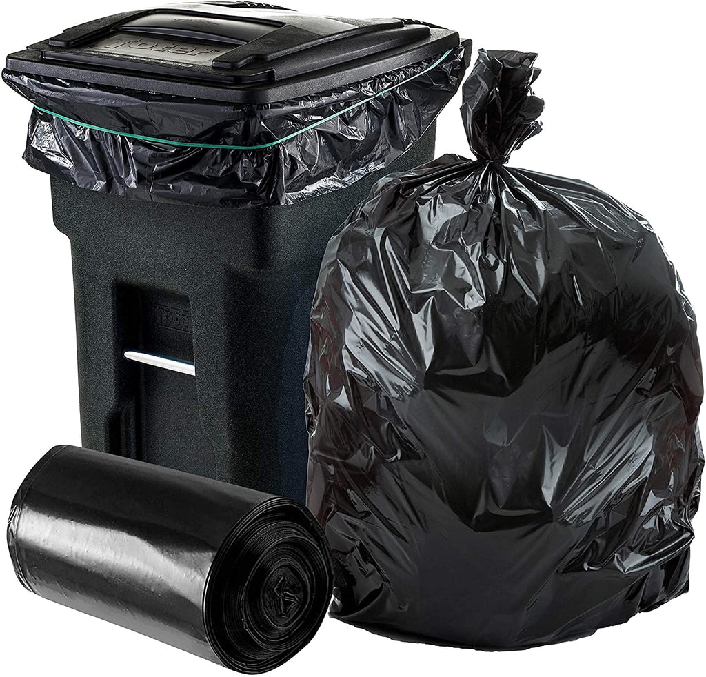 32 Gallon Heavy Duty Black Trash Bags 50 Count T366