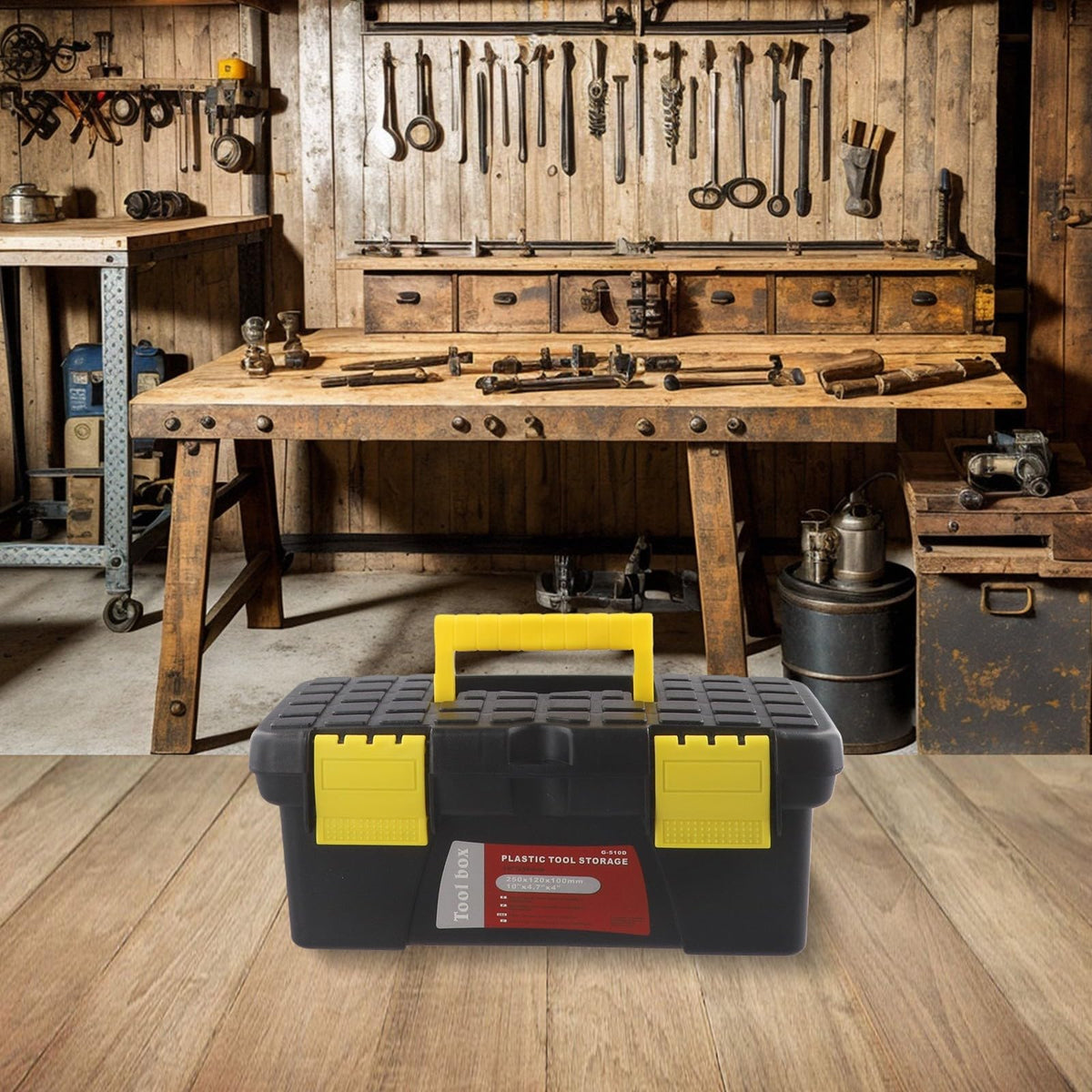 10 Inch Plastic Tool Box C237721