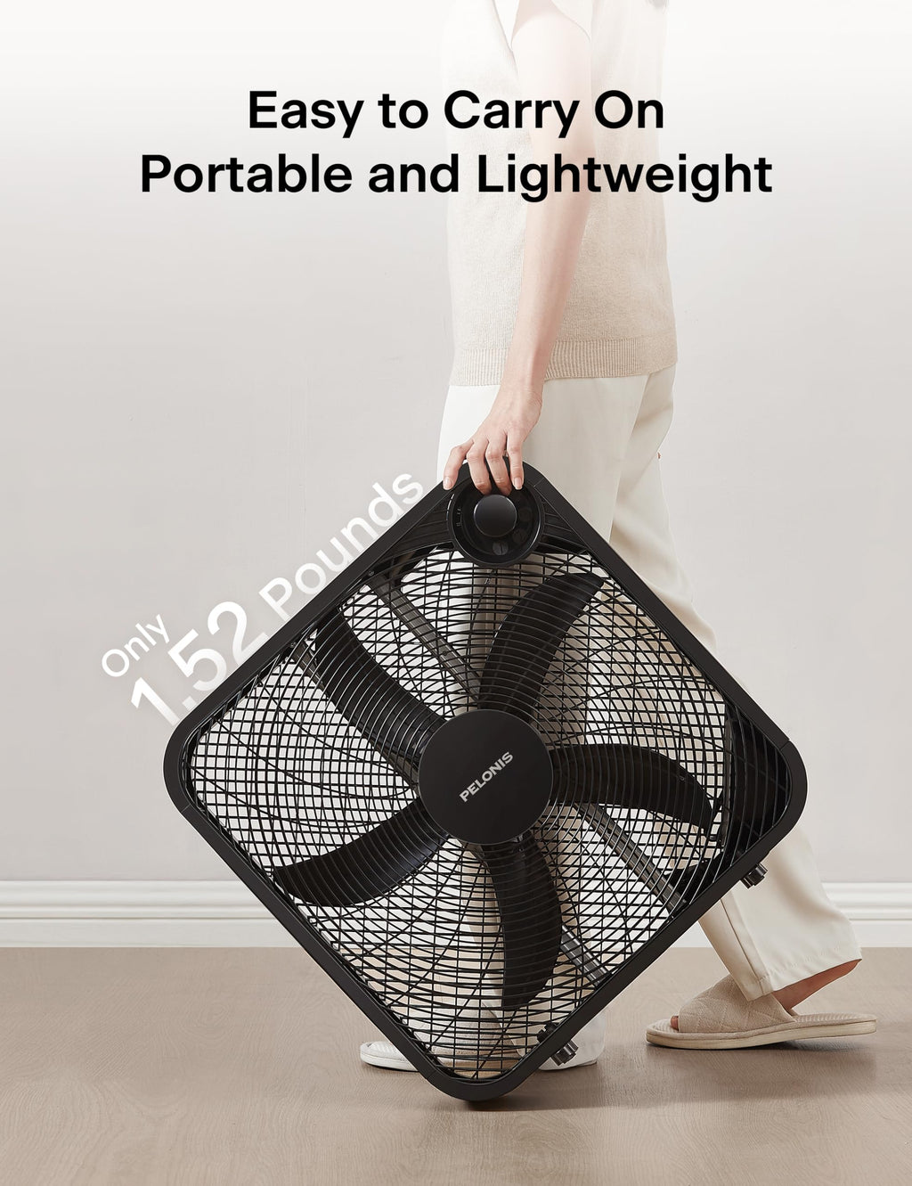 20 Inch 3 Speeds Box Fan W675445