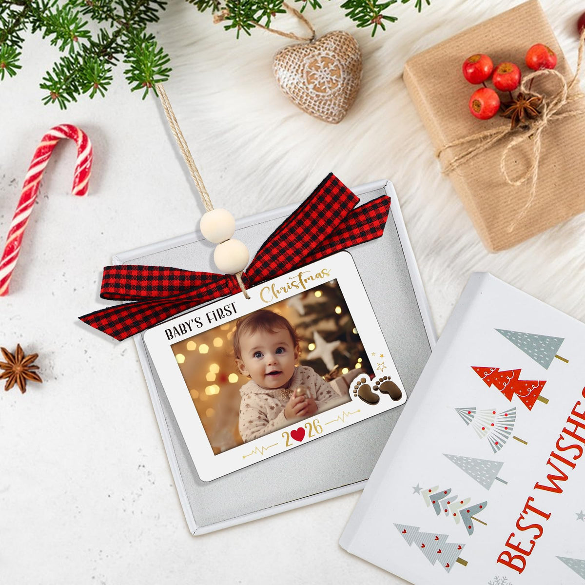 Baby's First Christmas Photo Frame Ornament G432159