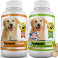 Turmeric Probiotics for Dogs Digestive Health Bundle A64239