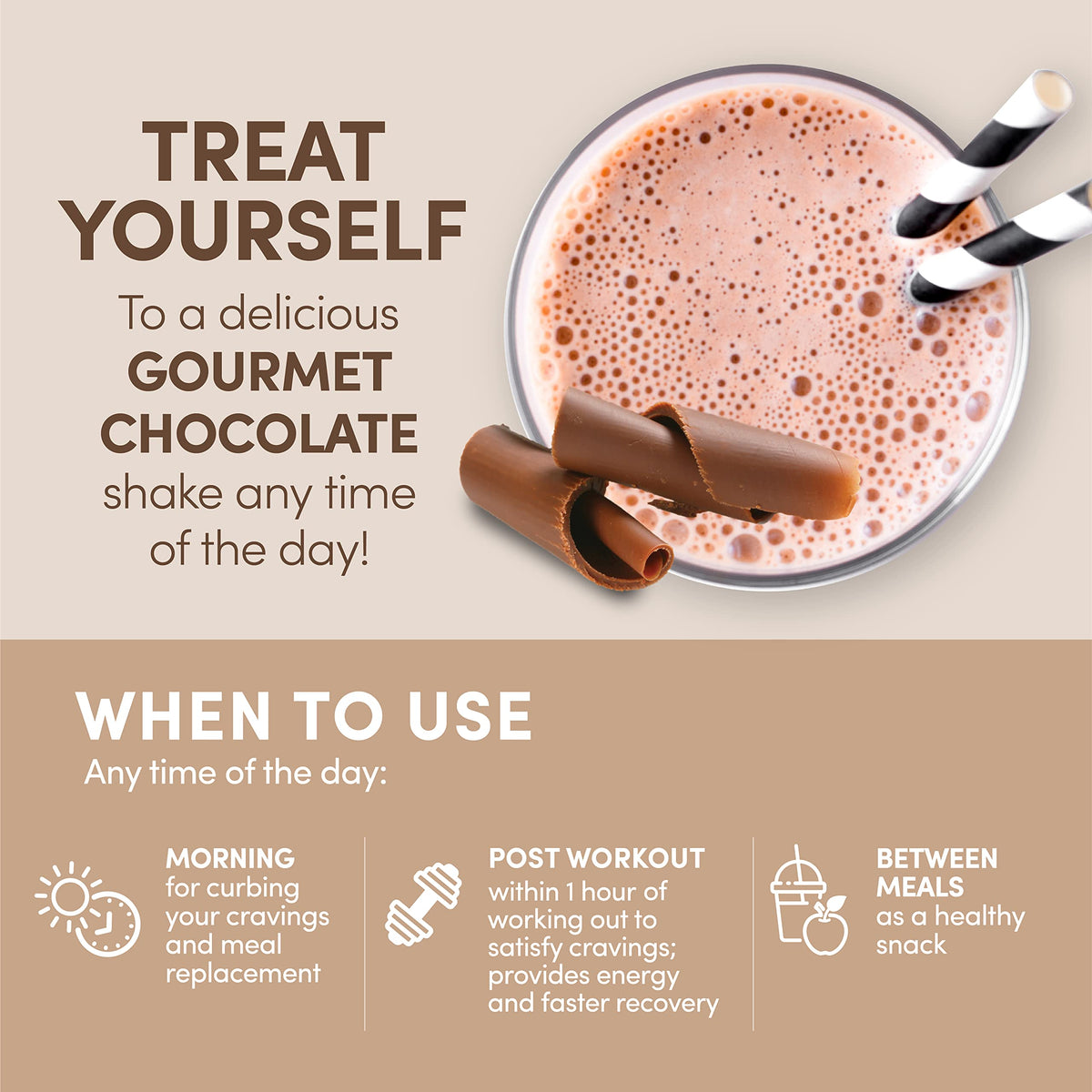Chocolate Whey Protein Powder 12 oz T502787