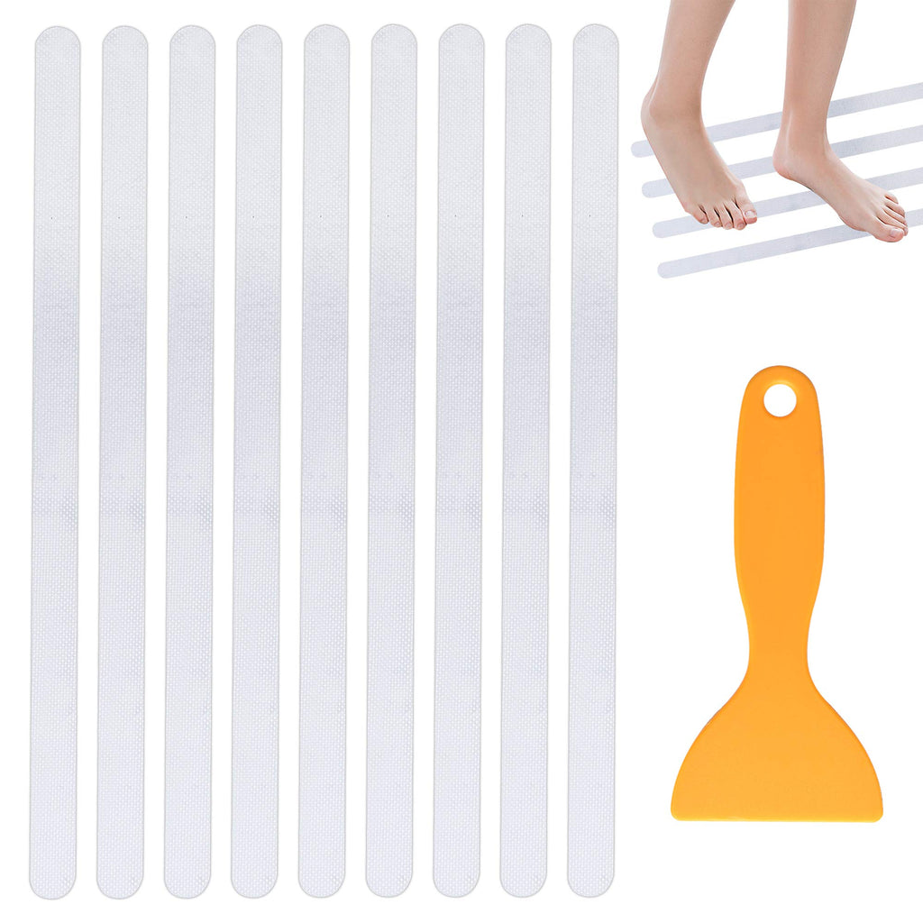 24 PCS Non Slip Adhesive Bathtub Stickers Q46317