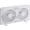 Twin High Velocity Reversible AirFlow Fan White M616