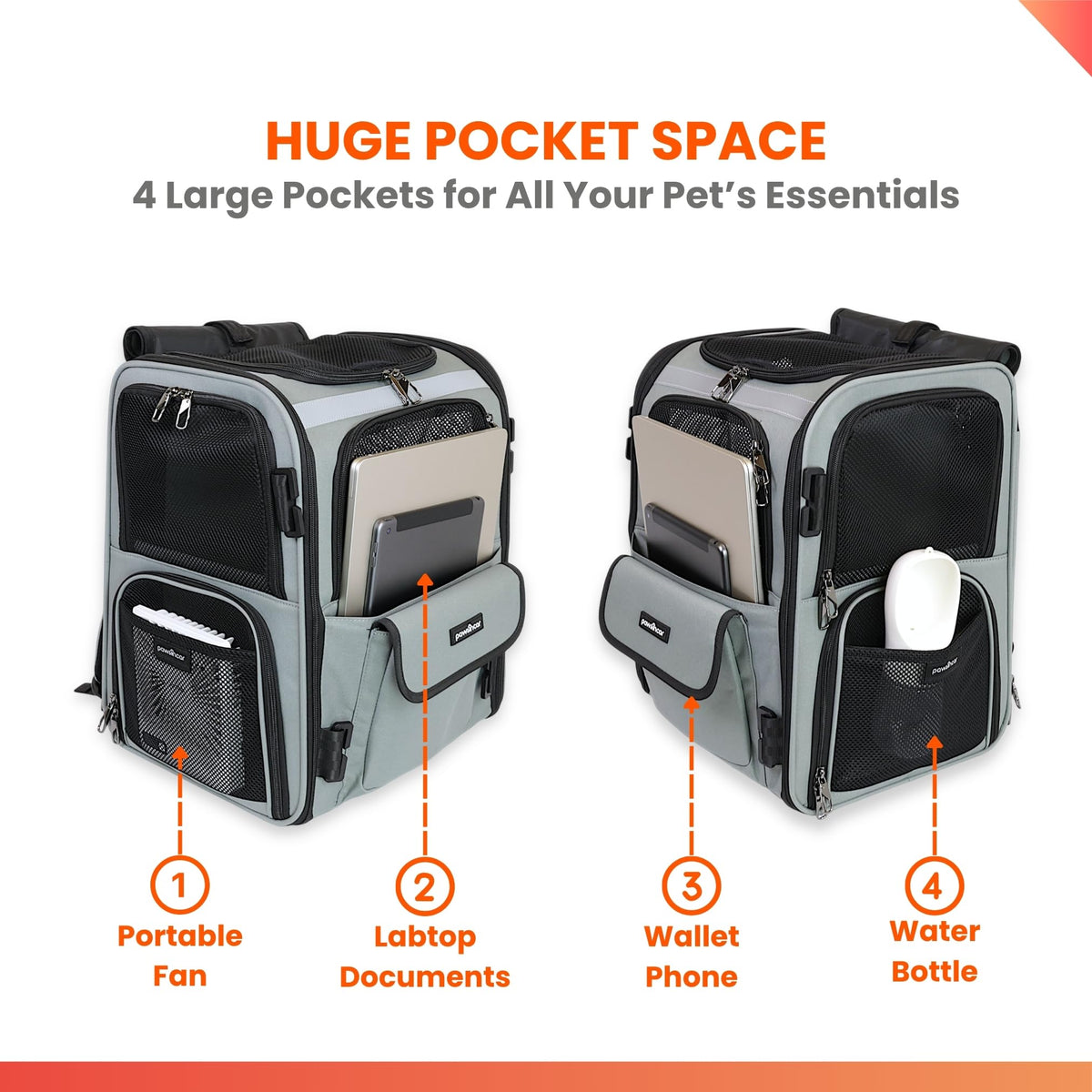 Expandable Cat Backpack Carrier Z1990