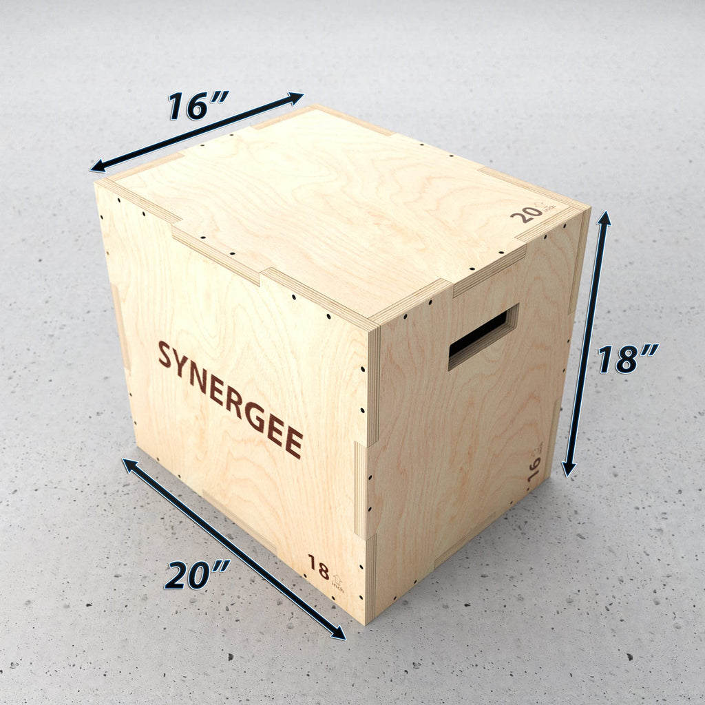 3 in 1 Wood Plyo Box C635618