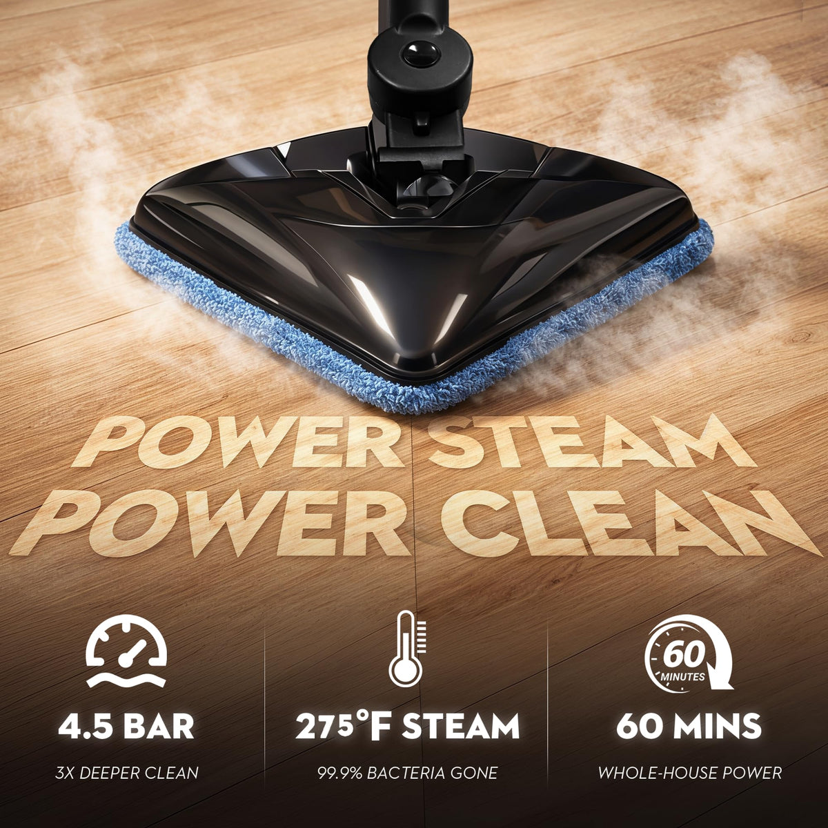 Heavy-Duty Steam Cleaner D27447