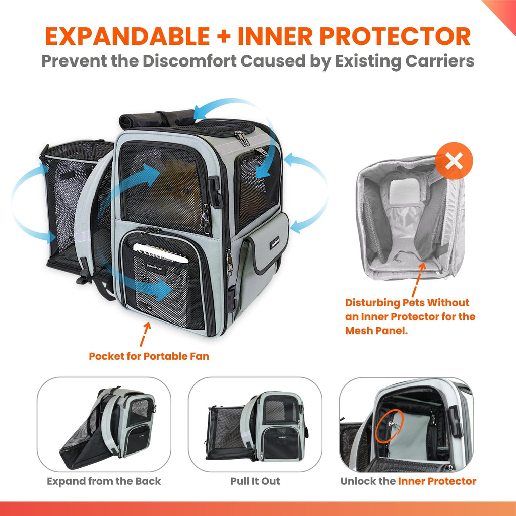 Expandable Cat Backpack Carrier Z1990