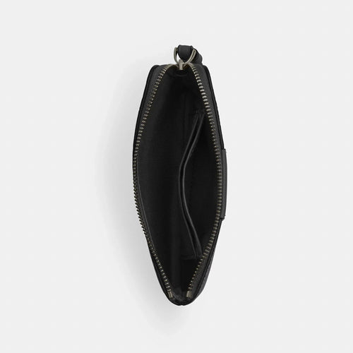 Coach Outlet Corner Zip Wristlet In Signature Canvas With Stripe