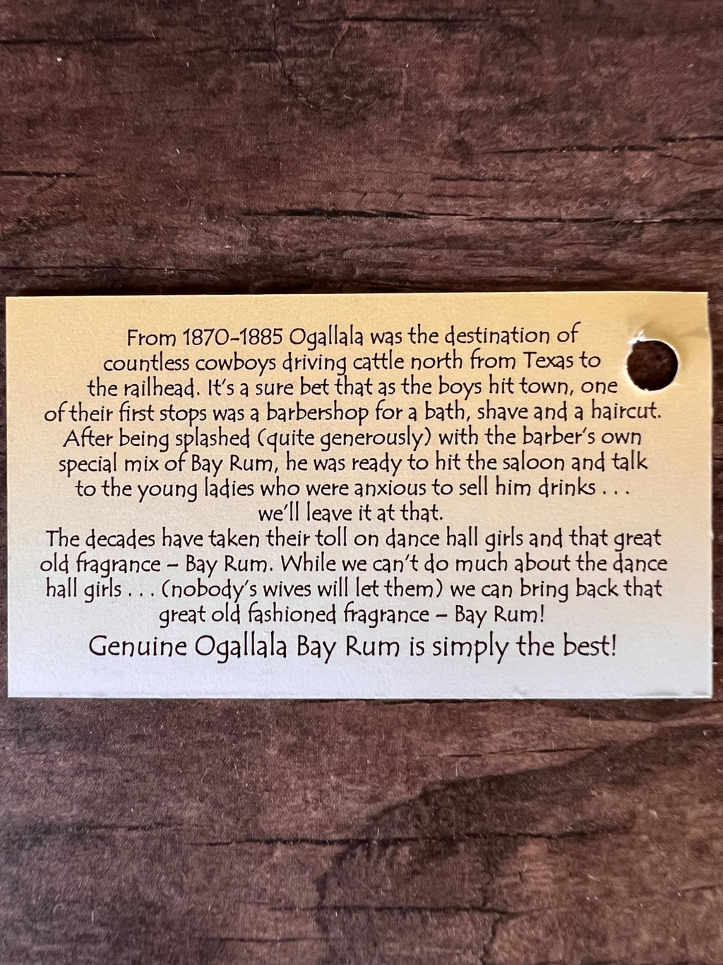 8 oz Bay Rum & Sandalwood Aftershave B15004