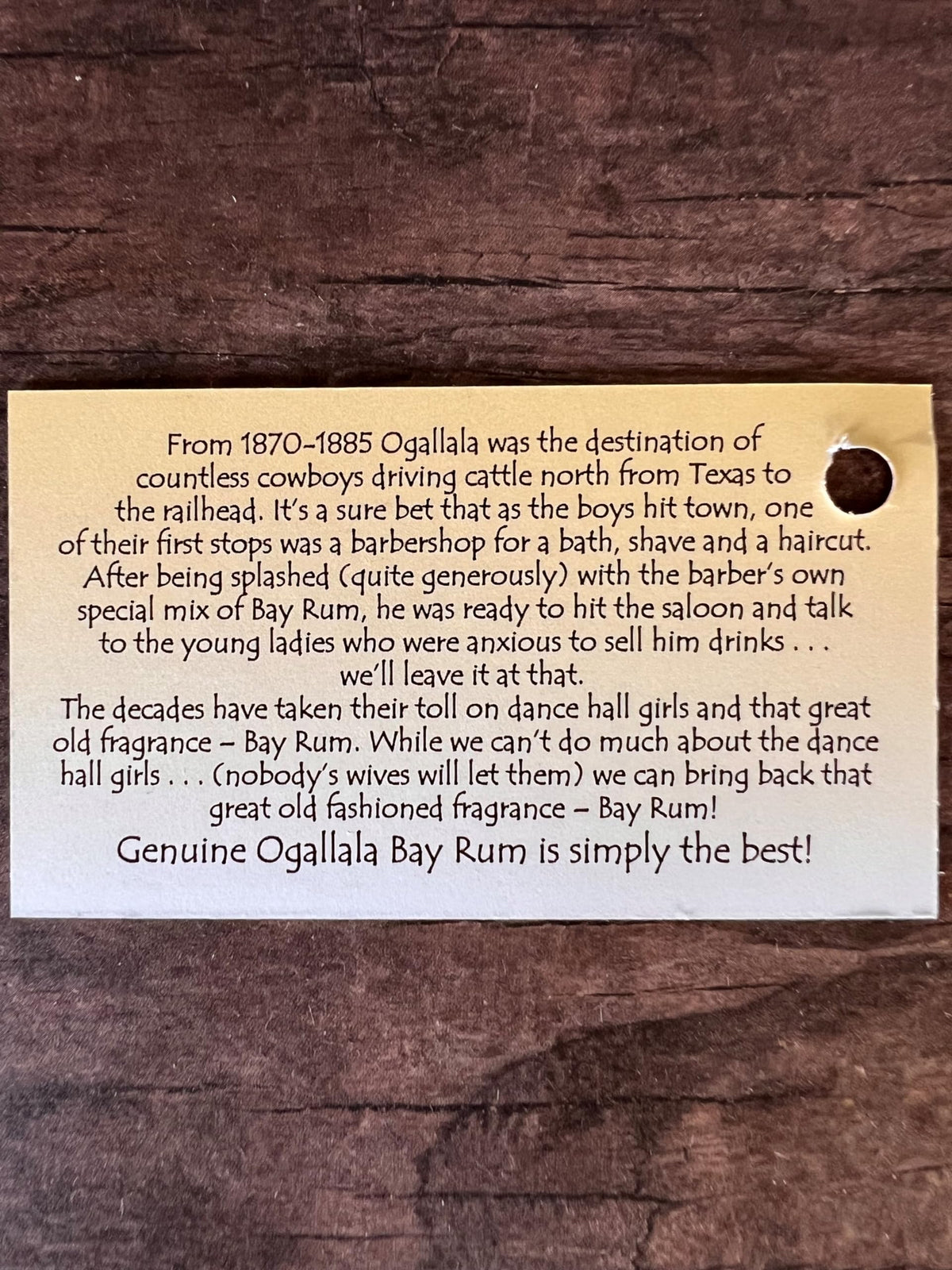 8 oz Bay Rum & Sandalwood Aftershave B15004