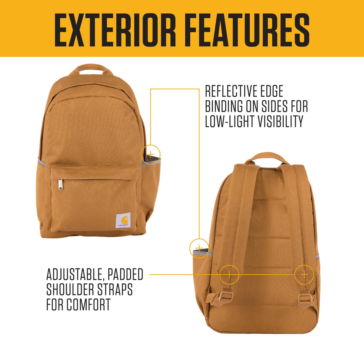 Black 21L Backpack V5214