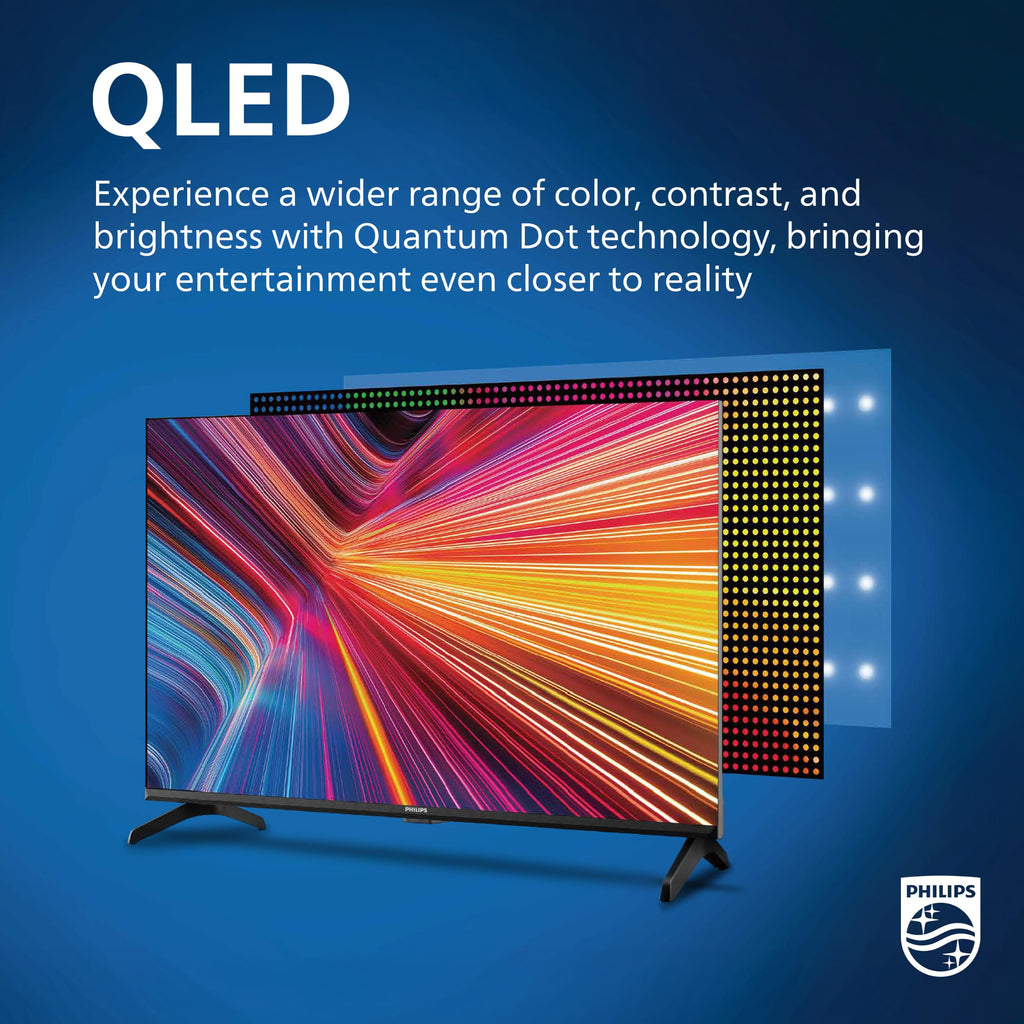 50 Inch 4K QLED Roku TV F544