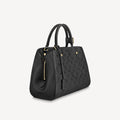 Louis Vuitton Montaigne MM Black Handbag